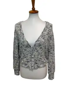 LNA Clothing Pavement Cardigan Marble Gray Size Small