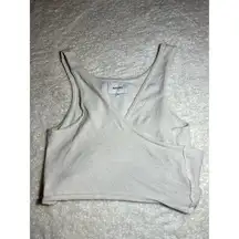 Nanushka Cream Wrap Top Size S‎