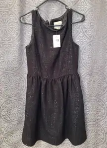 Tweed Fit And Flare Dress