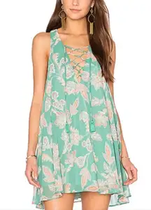 2425  paisley tunic top