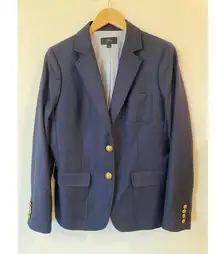 JCrew $278 Legacy blazer in American wool Womens Navy 12