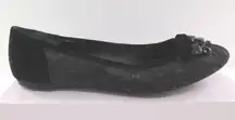 New Women's ALFANI MAKKEY FLATS - BLACK LACE 10M