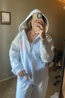 Hwlf zip up hoodie