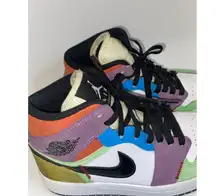 Nike Jordan 1 SE Mid Size 7 Eur Size 38- Lightbulb CW1140-100