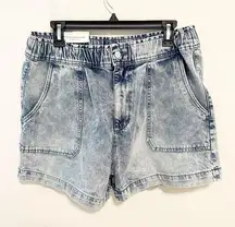 DL1961 NWT Laura Elastic High Waist Denim Shorts