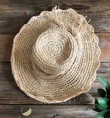 Woven Sun Hat 