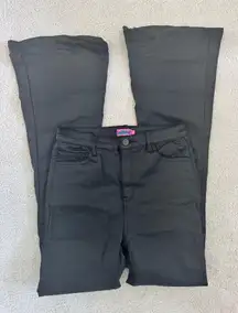 Edikted Leather Flare Pants