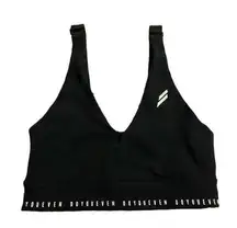 DOYOUEVEN BLACK SPORTS BRA SIZE MEDIUM EUC #1101