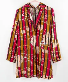 Manila Grace Blazer SZ 40 (US 2/4) Jacket Lightweight Made In Italy Art To Wear