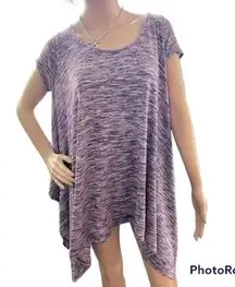 Knox Rose poncho style purple top womens size Medium