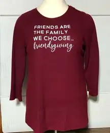 Lane Bryant 18/20 Friendsgiving light sweater in wine. Why wait?