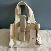 Urban Outfitters BDG Ivory Mini Cotton Tote Bag