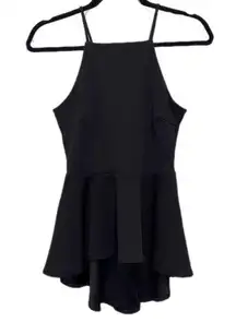 MARCI by rue21 - Black High-Low Peplum Top - Size Small