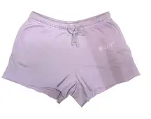WSLY The Ecosoft organic cotton-blend jersey‎ shorts purple size XS
