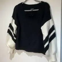 EXPRESS color block soft and comfy sweater