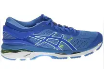 ASICS Gel Kayano 24 Blue Running Shoes Size 7.5