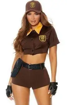 Forplay Precious Cargo Cutie Mail Package Delivery Sexy Halloween Costume