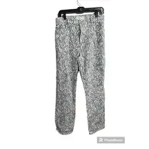 Abercrombie & Fitch The 90s Straight Ultra High Rise Jeans Zebra