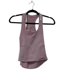 Gymshark Seamless Tank Top Womens Mesh Cutout Activewear Pink