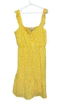 NWT BB Dakota Steve Madden Yellow Floral Dress Size XL