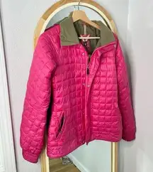 Burton  hot pink Dryride zip up snowboarding insulated jacket coat