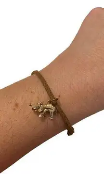 elephant charm bracelet