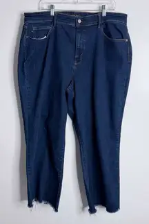 Judy Blue Straight Fit Jeans Plus Size 22W Super Stretch Casual Tummy Control