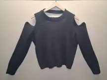 NWOT   Black Knit Top SZ-S