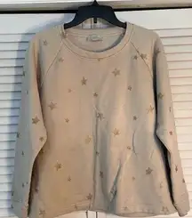 Sweatshirt with Stars size L