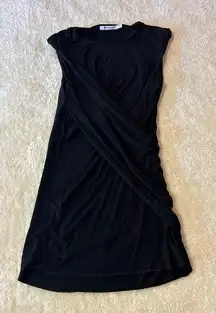 Alexander Wang Black Scrunched Top Size Small‎