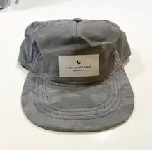 Vuori Athletic Goods Camo Gray Running Cap/hat. Size: one size
