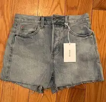 Cello High Waisted Denim Shorts