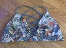 Victoria Sport Floral Sports Bra Size Large