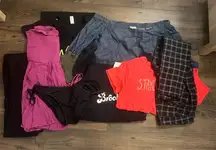 Women's 9 Clothing Lot Bundle,Pants,Sweater Size M Mixed Reseller Wholesale