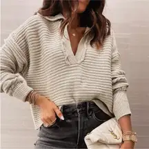 Free People Marlie Pullover Knit Sweater