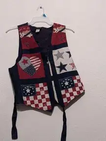 Primitive americana flag vest OSFM ￼