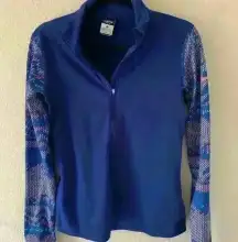 Nike Pro Dri Fit Quarter Zip SZ L athleisure hiking outdoor midlayer western