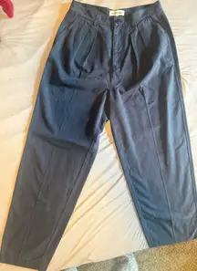 Nordstrom Alex Mill Pleated Trousers Navy