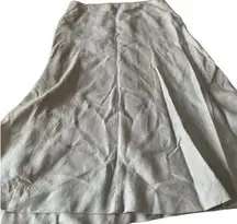 J. Jill Linen 100% linen midi skirt, size Small.