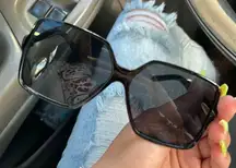 NIB - Oversize Frame Sunglasses - UV Protection.