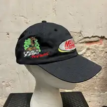 Vintage Cartoon Network Scooby Doo Wacky Racing Black Snapback Baseball Cap Hat