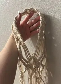 Macrame Headpiece Bridal Wedding Event Boho Handmade