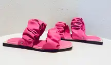 Women’s Iggy Ruched Pink Sandals/Sz:6/NWT