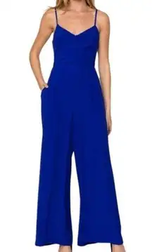 Yumi Kim Brooklyn Night Jumpsuit - Royal Blue Size XL