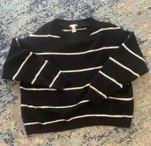 Black & White Striped Sweater