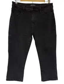 Judy Blue Jeans Black Capri Fit Women's Size 11 30