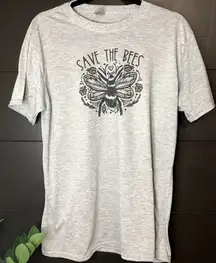 Save The Bees vintage t-shirt. Unisex. Size L. Like New!