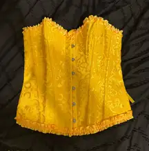 Women’s Yellow Corset