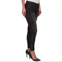 Hudson • Studded Luna Crop Super Skinny Jeans