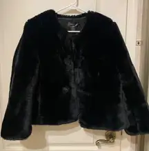 Faux Fur Cropped Jacket